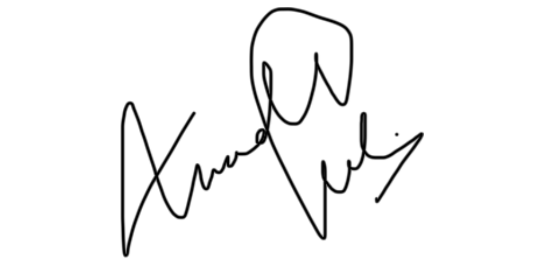 Anirudh's signature